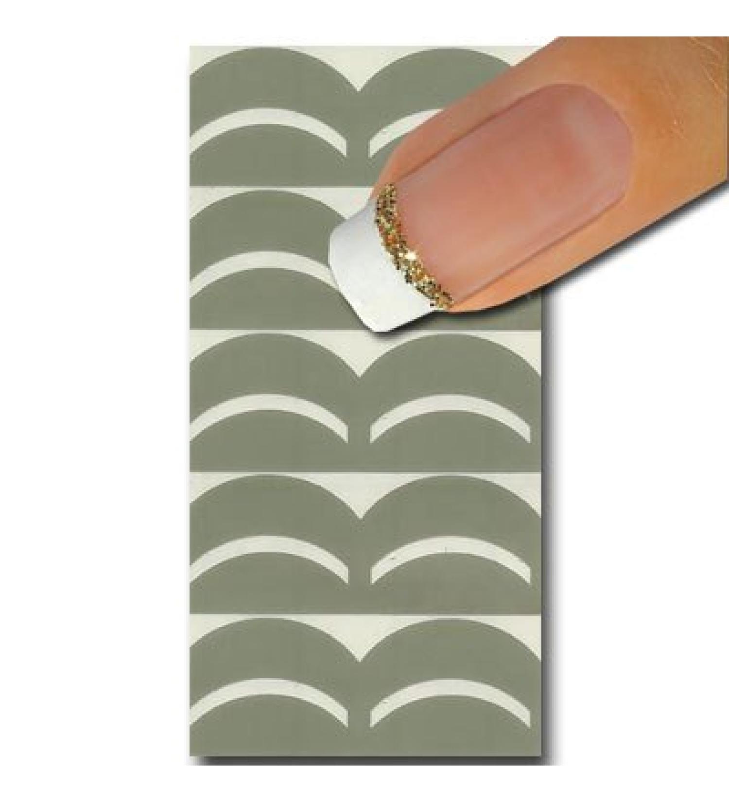 Magic Items Nail Art Nail Polish Stencil Nail Art #01
