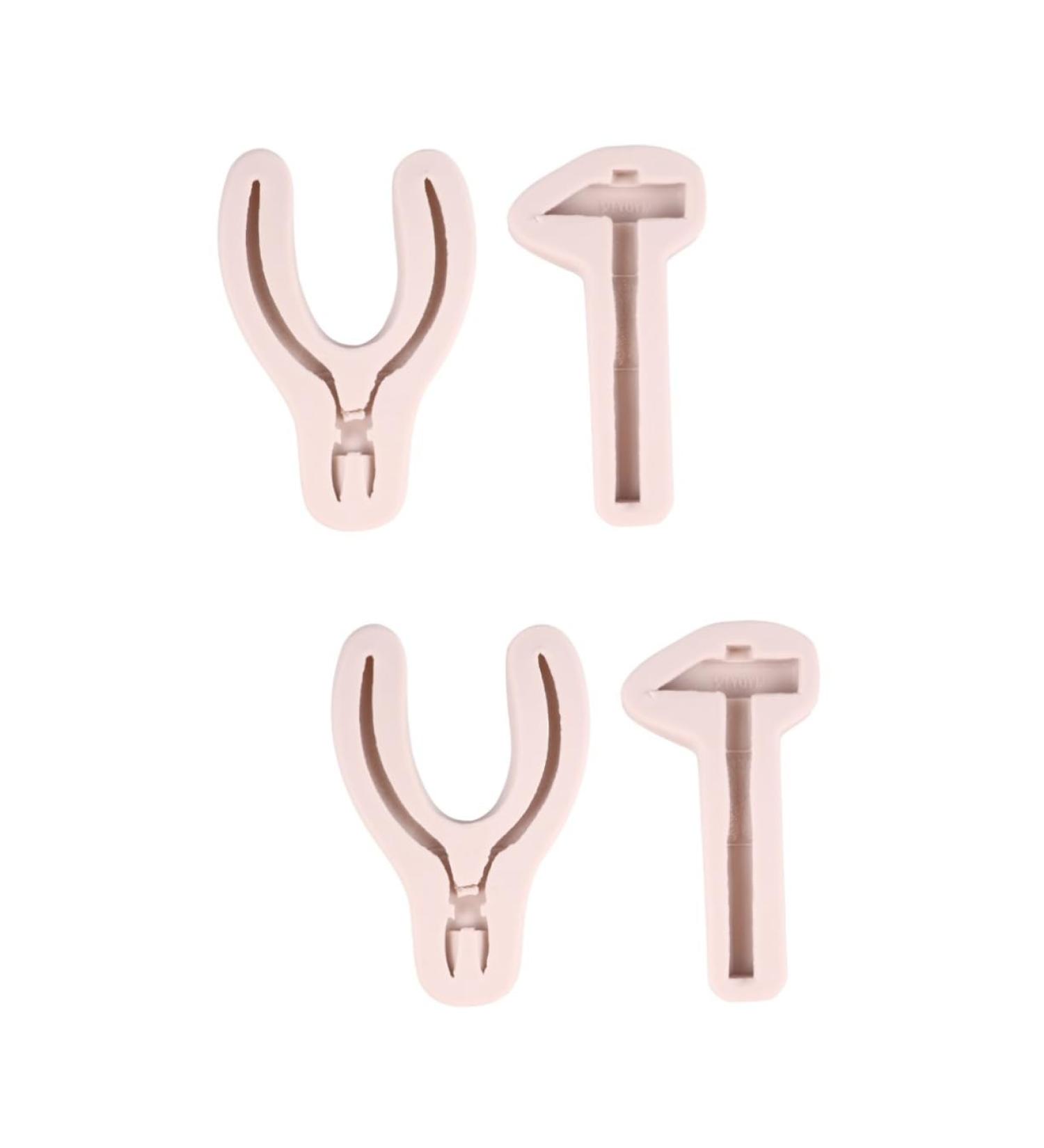 4 Pcs Silicone Mold Hammer Silicone Scissors for Crafting Silicone Chocolate Pliers Silicone Baking Molds Chocolate Candy Molds Silicone Soap Molds Cake Silica Gel Wrench 12X8cmx2pcs Assorted Colorx2pcs - Buy Online on SooperMarket.com