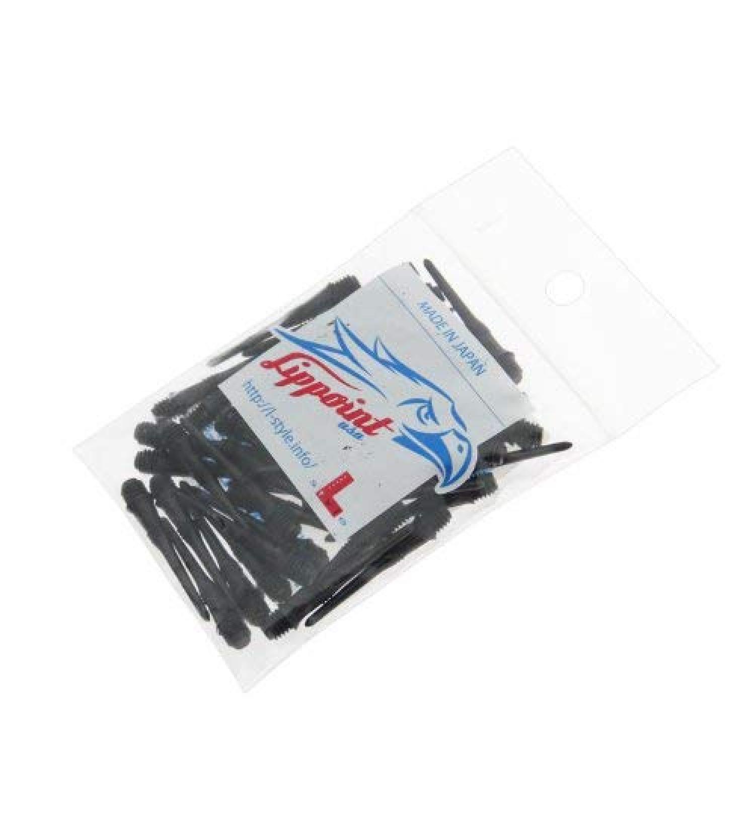 LSTYLE Dart Tips Lippoint USA - 2BA Thread - Plastic Soft Dart Points (50 Pack) Black - Buy Online on SooperMarket.com
