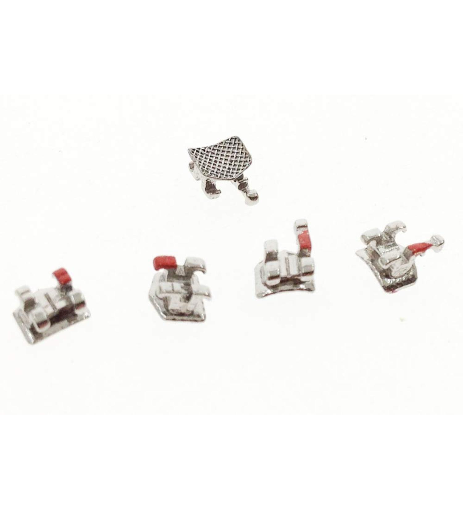 5 Kits (100 Pcs) Dental Orthodontic Metal Brackets Brace Mini Roth 022 Slot 3-4-5 Hooks - Buy Online on SooperMarket.com