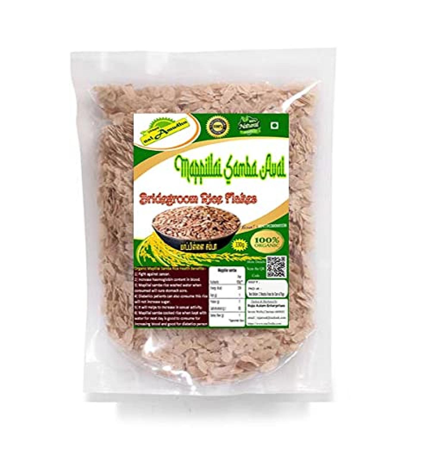 nalAmudhu Bridegroom Rice Flakes | Brown Rice Poha | Mapillai Samba Aval -330g - Buy Online on SooperMarket.com