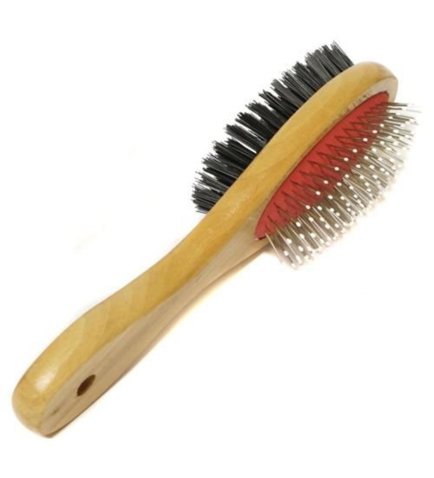 Tech Traders DOUBLE SIDED PET GROOMING BRUSH GROOMER PET CAT DOG HAIR FUR BRUSH COMB TIDY-LARGE - Buy Online on SooperMarket.com