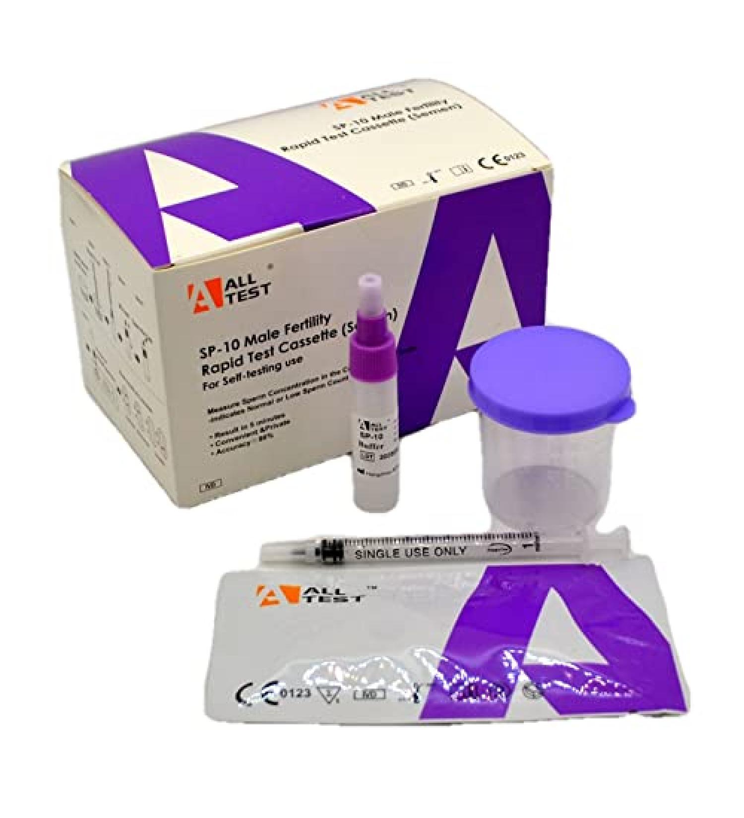Alltest Home Sperm Analysis & Fertility Test for Men | Complete Kit for Personal Testing - Buy Online on SooperMarket.com