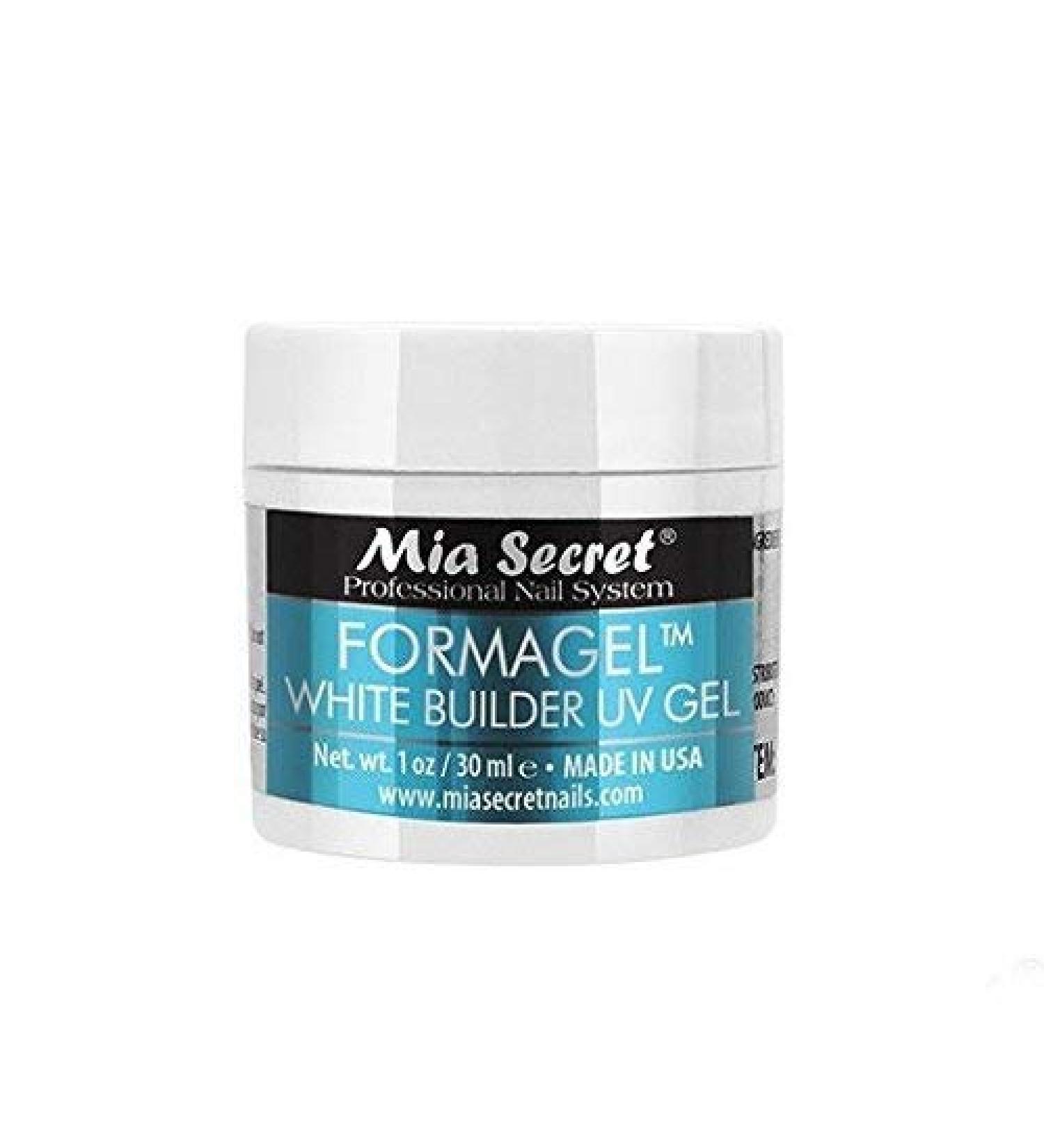Mia Secret FORMAGEL White Builder Gel 1 oz - Professional Nail System - Buy Online on SooperMarket.com
