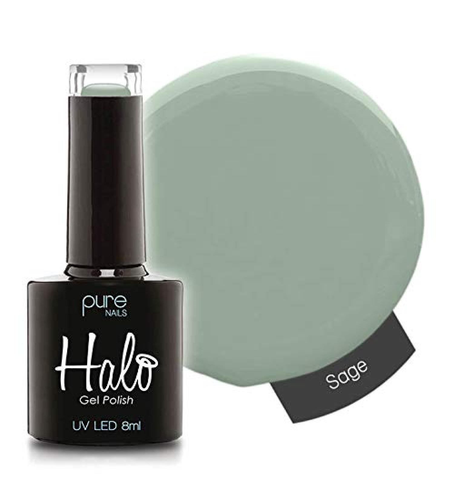 Halo Gel Polish *Full Range 8ml* **CHOOSE YOUR COLOUR(S)** (Sage N2847) Sage N2847 8 ml (Pack of 1)