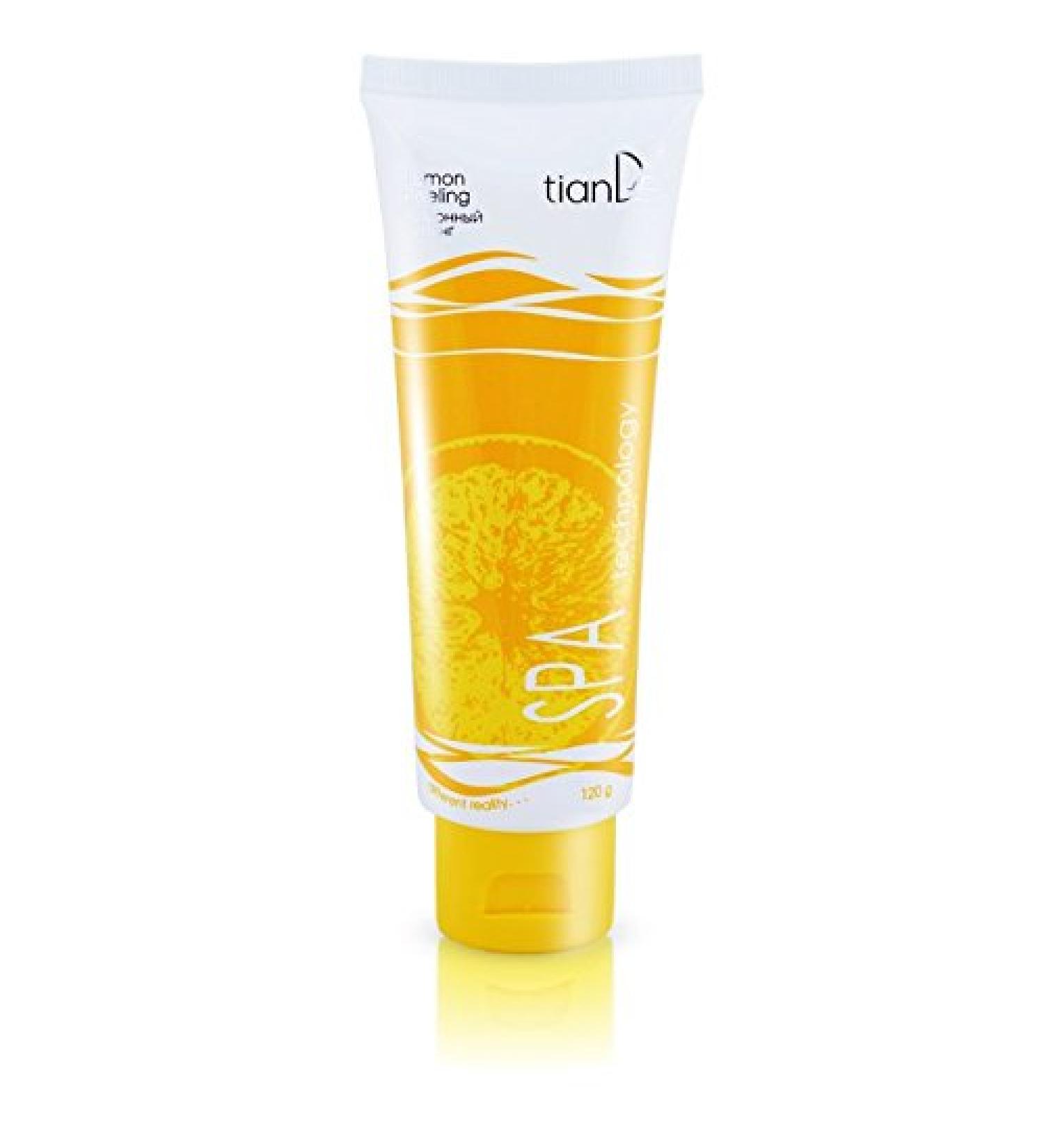 Facial Lemon Scrub 120g - TianDe 30246 | Best Cleansing Exfoliator for Glowing Skin | International Shipping - Buy Online on SooperMarket.com