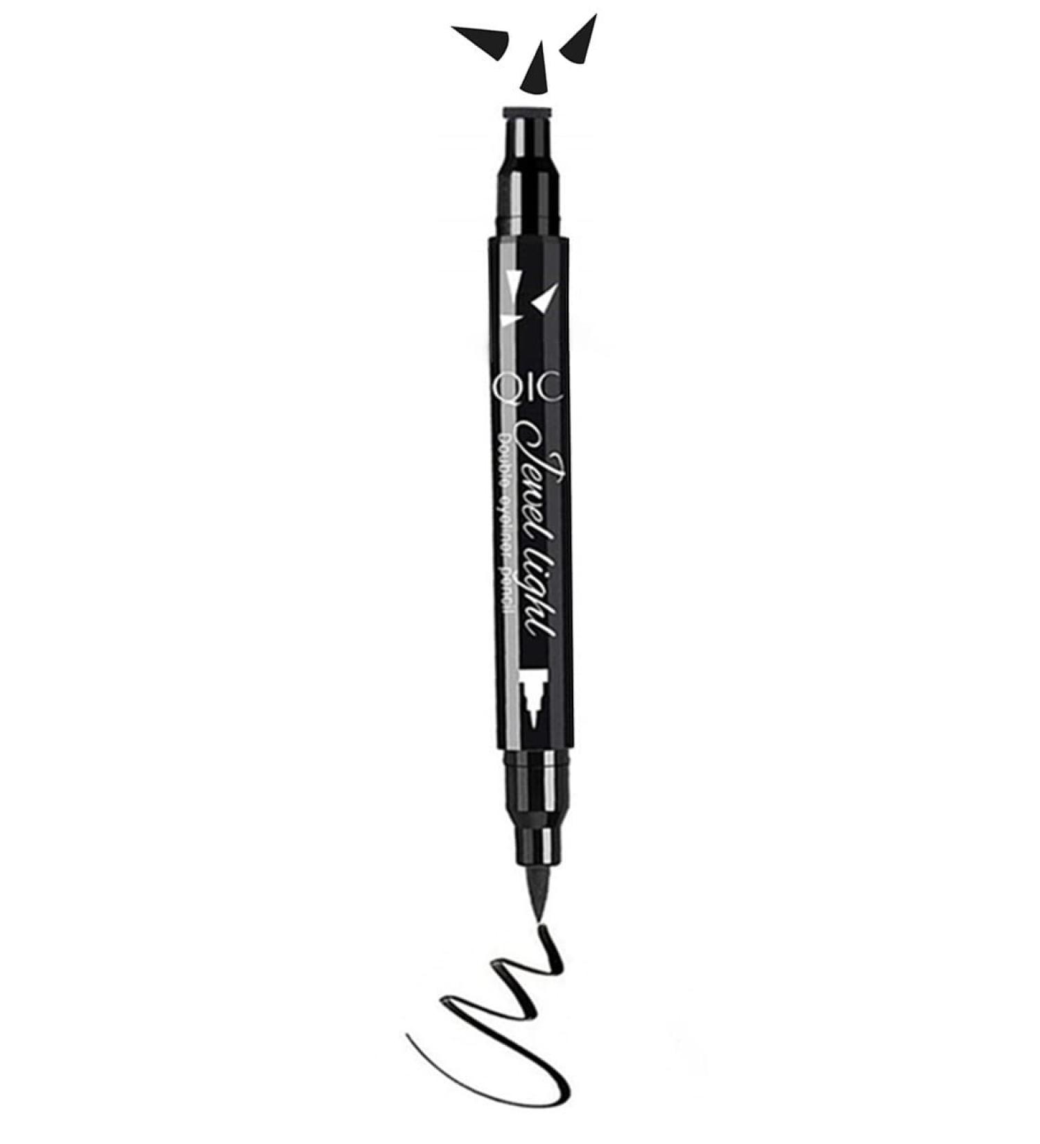 Go Ho Black Liquid Eyeliner Stamp for Cat Eyes - Waterproof, Long-lasting, Smudge-proof Wingliner - 1 PC - Buy Online on SooperMarket.com