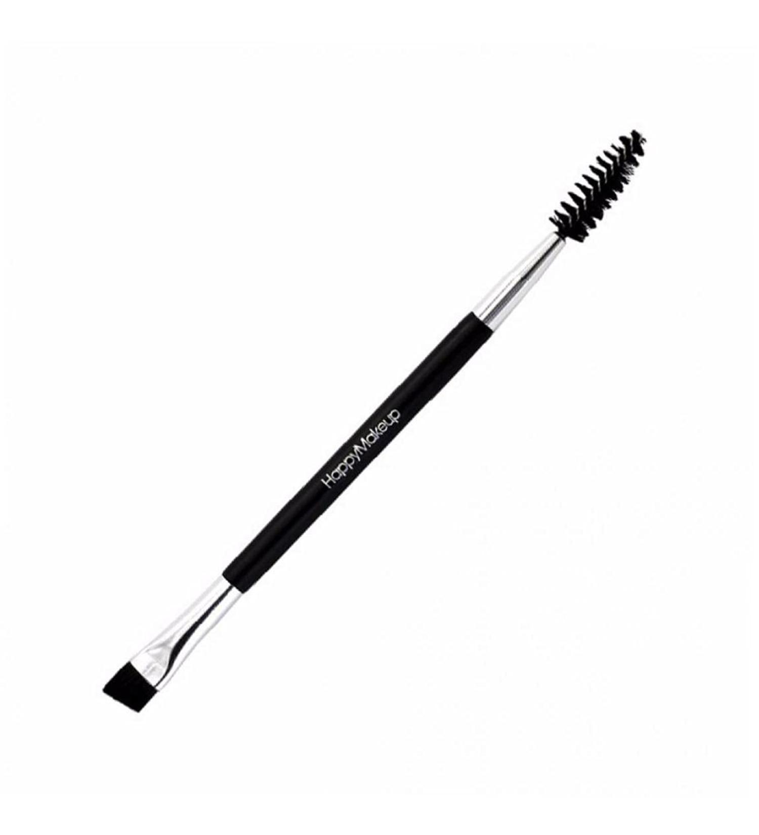 Duo Eyebrow Brush Set - Angled Brow & Mini Eyelash Brushes for Perfect Tinting | multifunctional Beauty Tools for Eyebrows & Lashes - Buy Online on SooperMarket.com