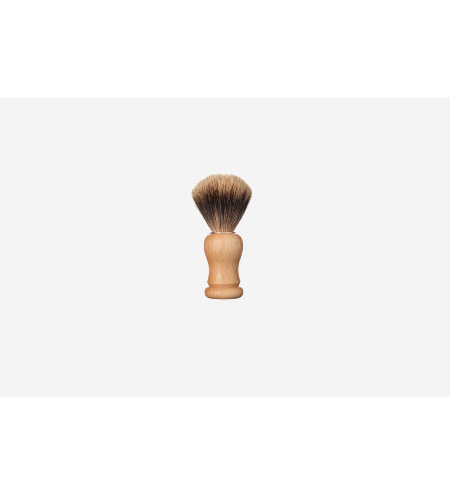 Shaving brush shaving care beechwood badger hair baroque