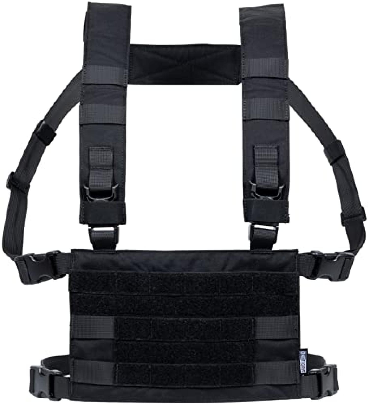 OneTigris ROC Chest Rig Tactical Modular Panel with Removable Shoulder Strap and Waist Strap Black  Version 2.0 - Buy Online on SooperMarket.com