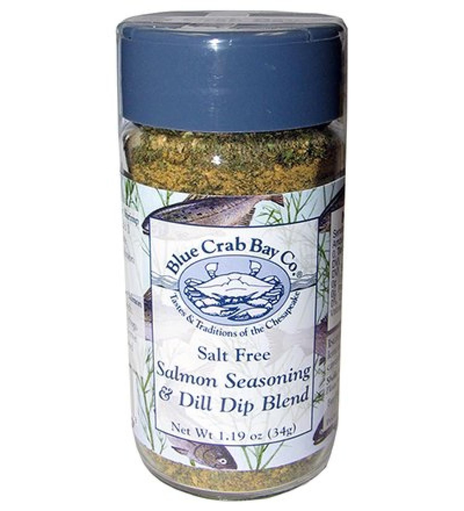 Salmon Seafood Seasoning, Salt Free 1.19 Ounce (Pack of 1)