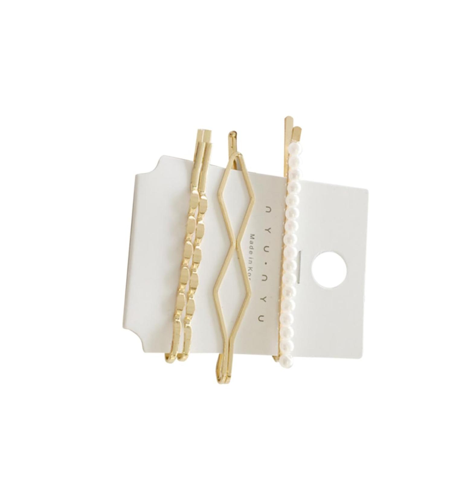 minkissy Accessories pearl hair pin pearl hair clip pearl hair barrettes bridal hair clip handmade hair accessories bride bang clip Hair - Buy Online on SooperMarket.com