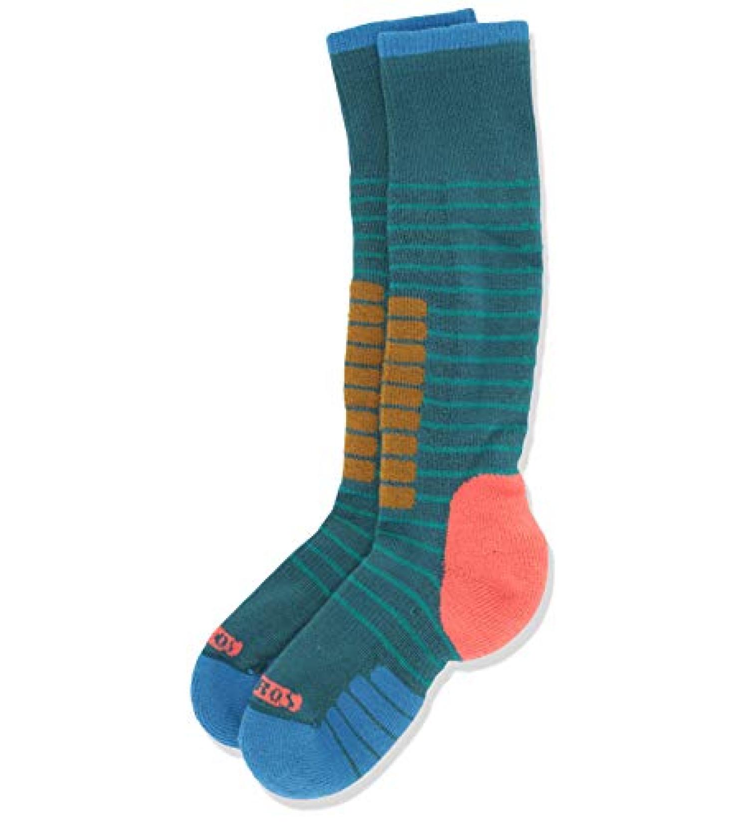 Eurosock Unisex Youth Ski Superlite Socks - Teal/Blue XX-Small - Buy Online on SooperMarket.com
