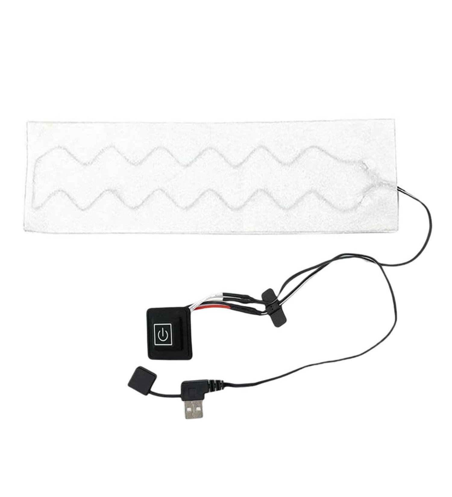 Neck Heating Pad USB - Adjustable Heated Scarf Wraps | 3 Temperature Settings | Winter Outdoor Accessories - Multicolor - Buy Online on SooperMarket.com