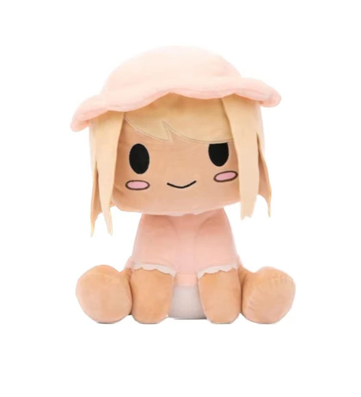 Kralabre Blox Buddies Plushies 7.8" Blox Buddies Noob Buddy Plush Toys for Fans and Friends Christmas Plush Doll Gifts (Flesh-coloured)