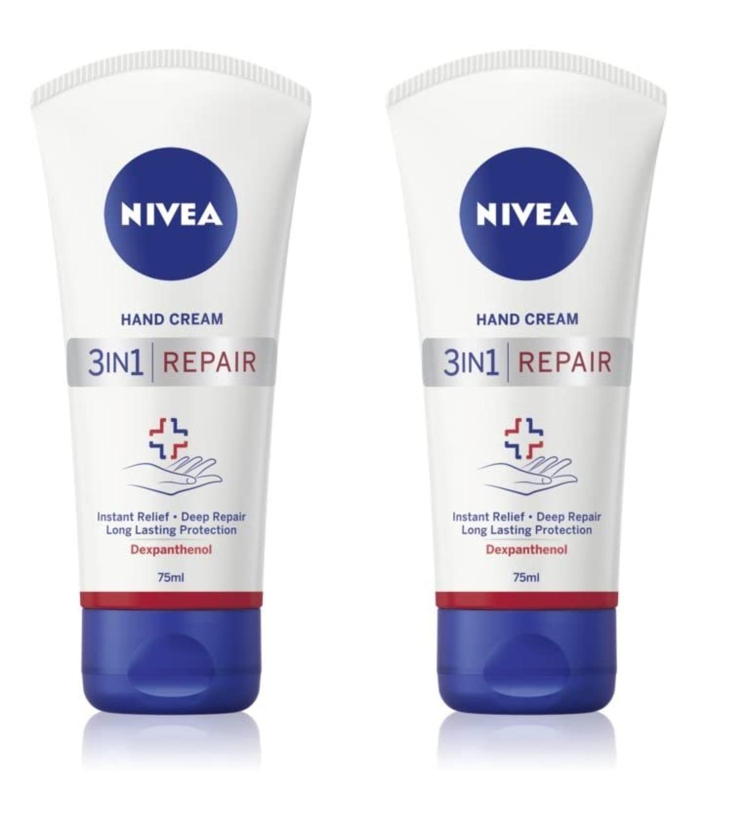 Nivea Hand Repair Care Hand Creme 2er Pack (2 x 75 ml)
