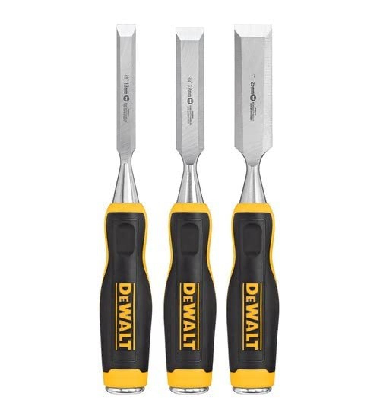 3PC. PRO WOOD CHISEL SET