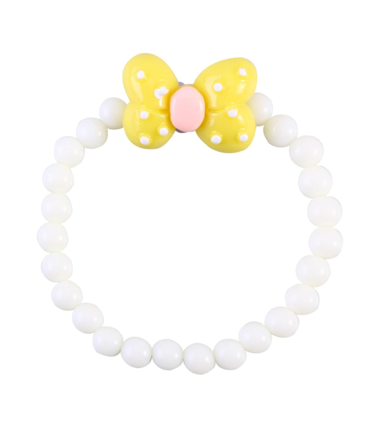 Shop Toyandona 6-Pack Colorful Baby Girl Bracelets - Candy-Colored Party Accessories for Little Princesses - Buy Online on SooperMarket.com