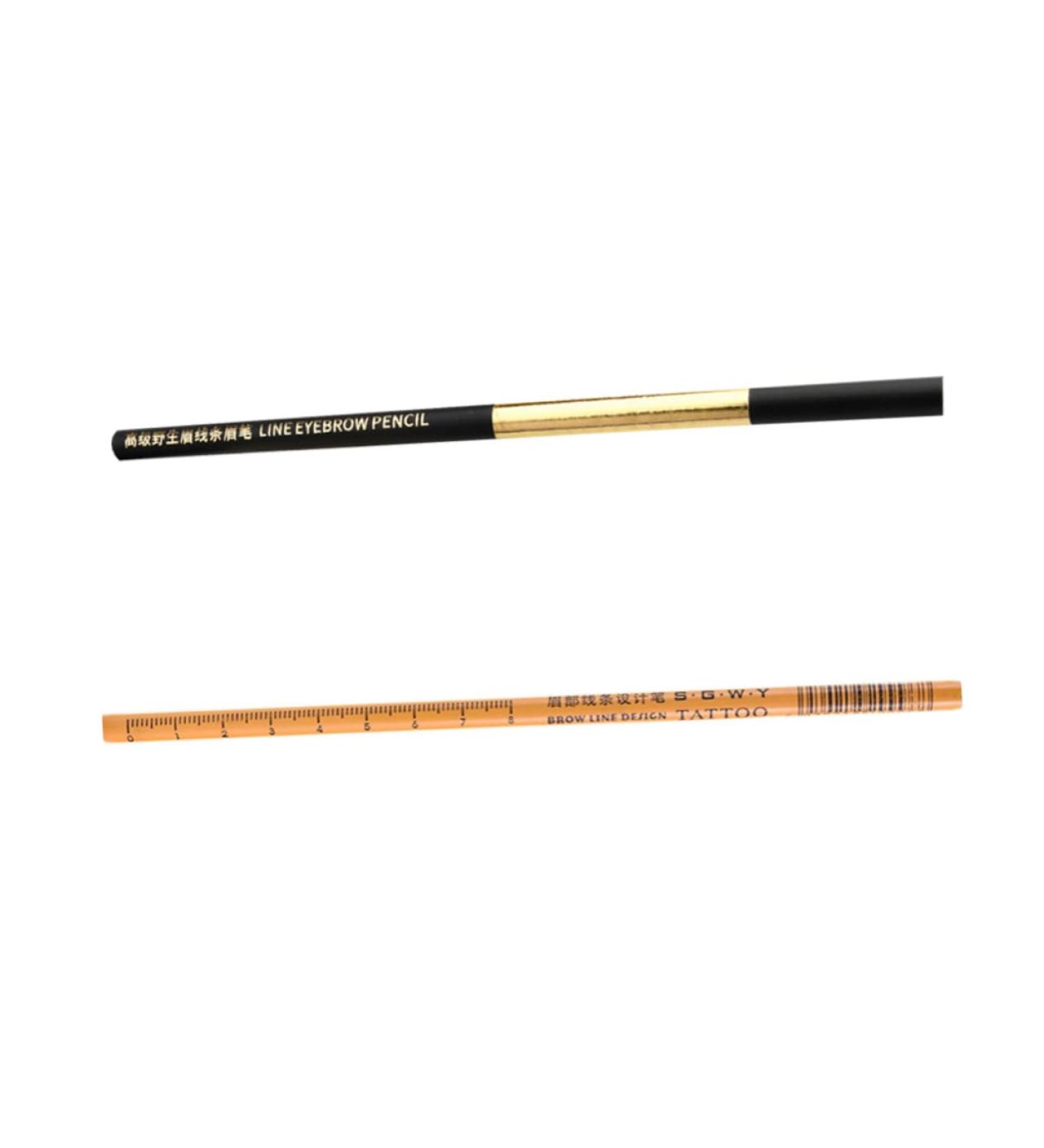 Mikinona 2pcs Eyebrow Pencil Lady Tools Eye Brow Pencils for Women Eyebrow Makeup Pencils Make up Kit Wooden - Buy Online on SooperMarket.com