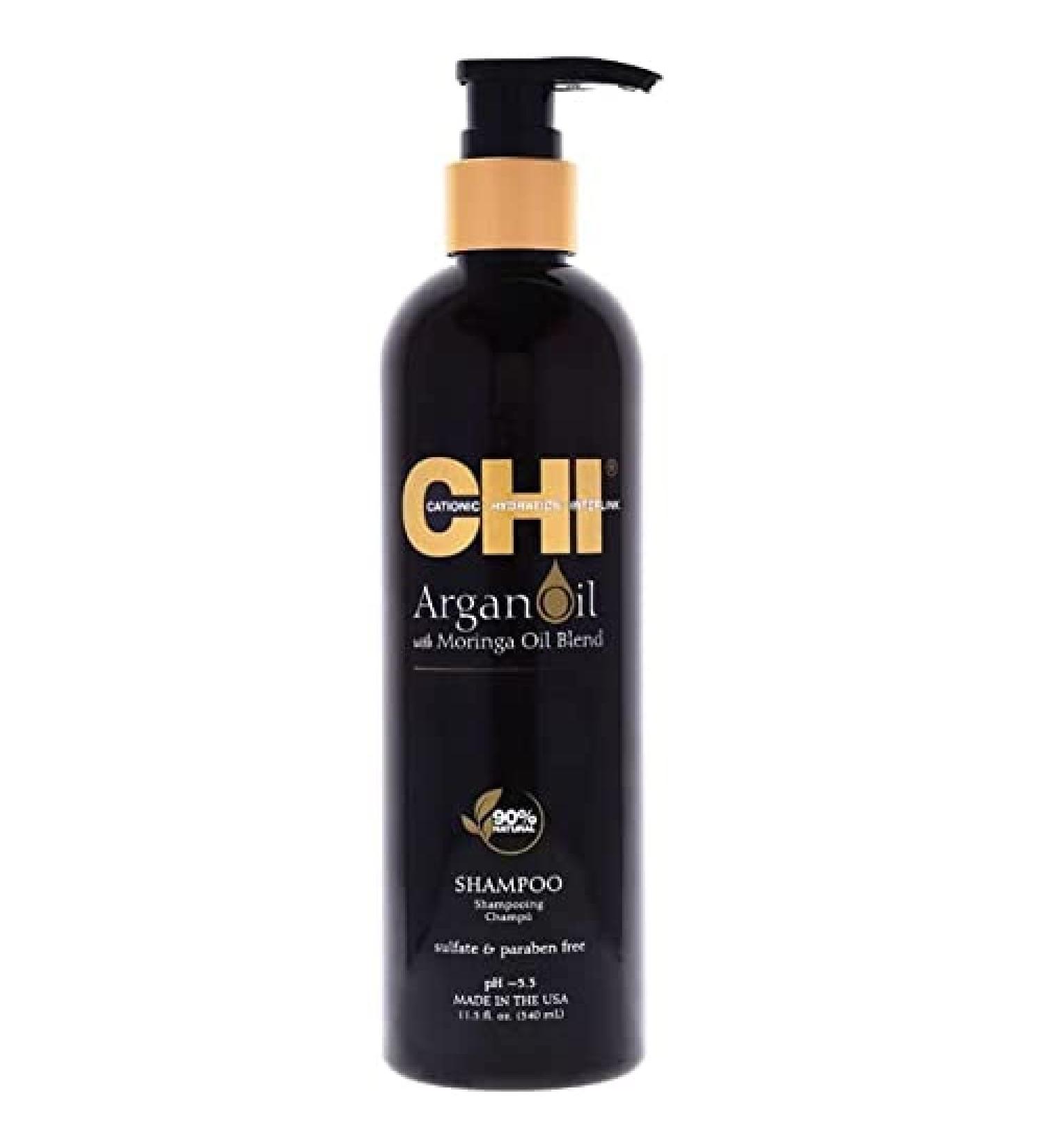 Organic Chi Argan Oil Shampoo 11.5 Fl Oz - Brown | Pack of 1 - Buy Online on SooperMarket.com