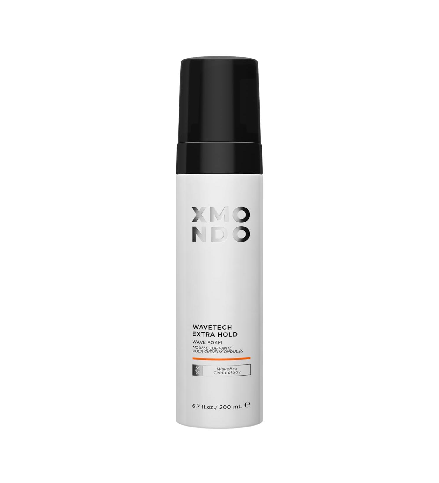 XMONDO Hair Wavetech Extra Hold Wave Foam - Vegan Formula with Pro-Vitamin B5 and Anti-Frizz Nutrients to Fight Static Control Frizz and Enhance Your Wavy Hair 6.7 Fl Oz 1-Pack - Buy Online on SooperMarket.com
