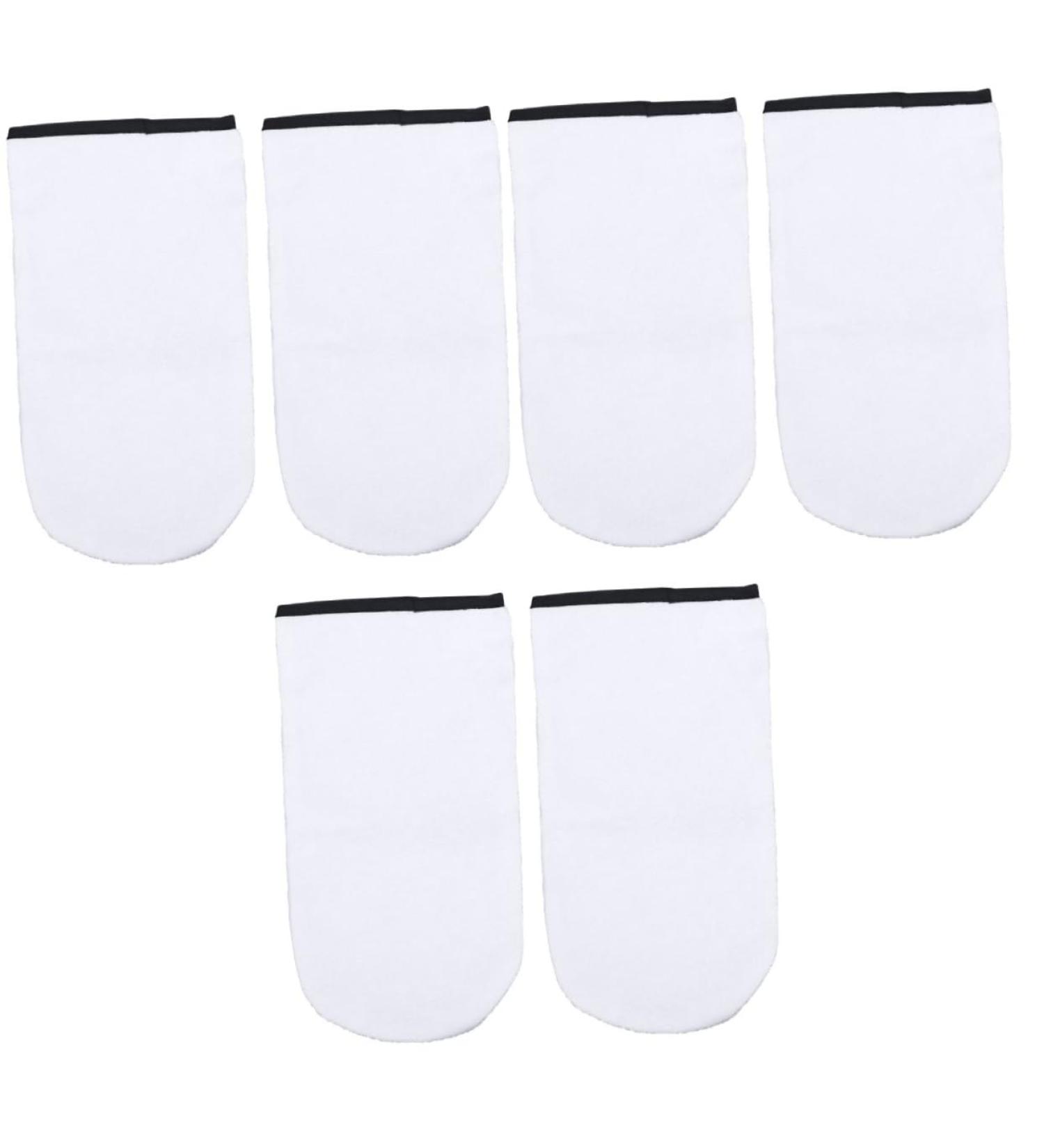FOMIYES 3 Pairs Wax Spa Gloves Paraffin Wax Bath Cotton Gloves Bath Mitt Paraffin Wax Hand Cover Heated Booties for Moisturizing Gloves Wax Gloves Bath Mat Manicure Work White - Buy Online on SooperMarket.com