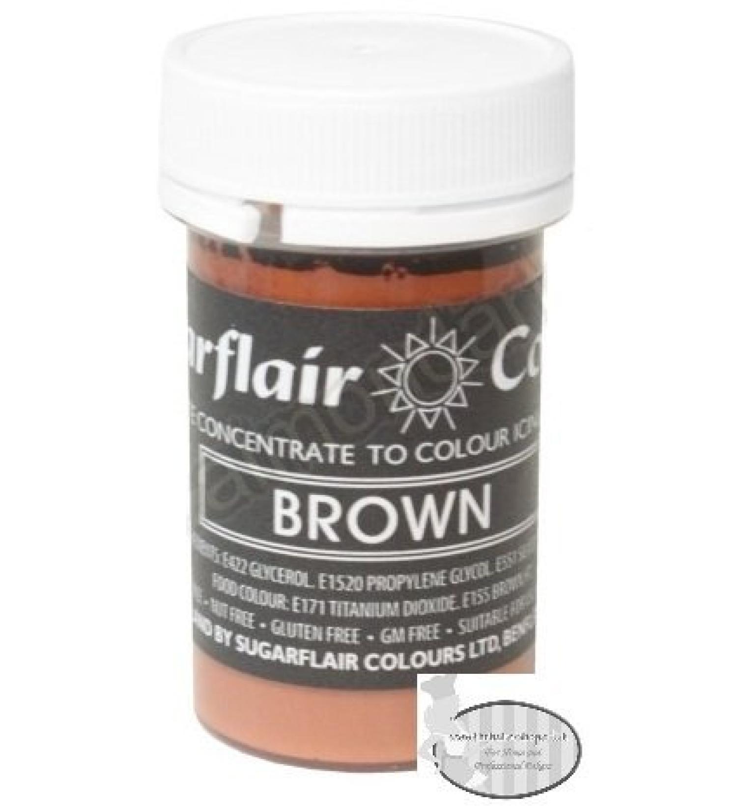Pastel Brown Spectral Paste by Sugarflair 25g