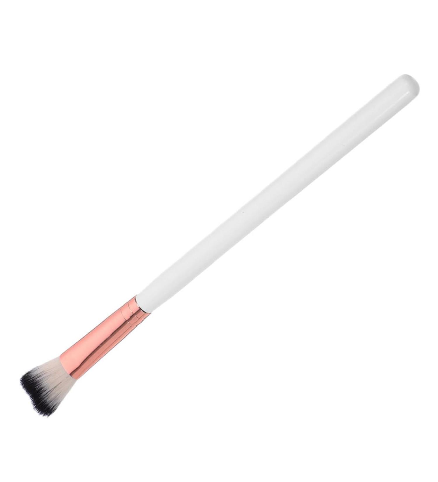 MUSISALY Powder Brush White Makeup Supplies Blush Brush Nose Contour Brush 18.50X1.00X1.00CM White - Buy Online on SooperMarket.com