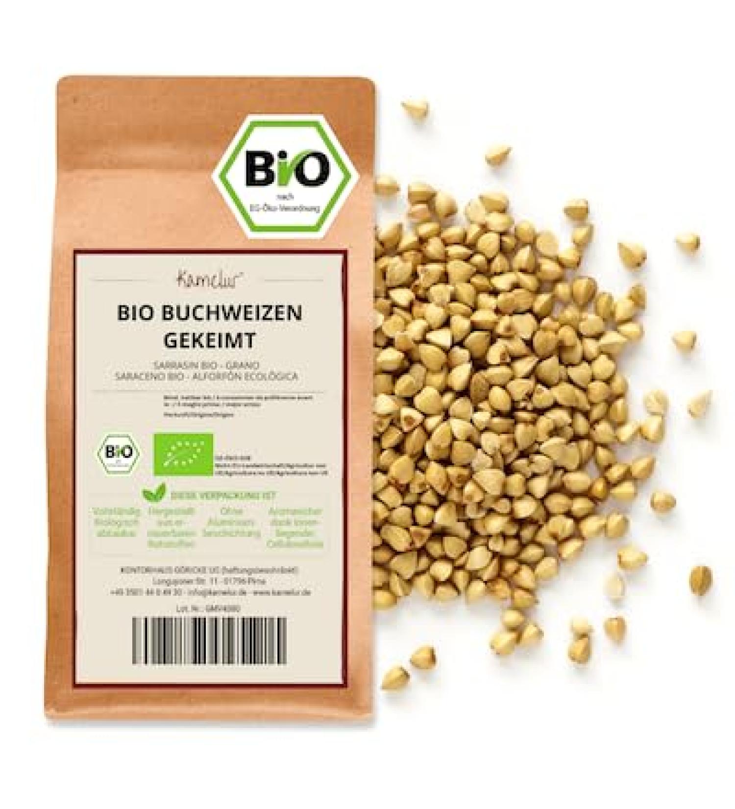 Buy Kamelur 2.5KG Organic Germinated Buckwheat | Premium Quality & Controlled Organic Cultivation - Buy Online on SooperMarket.com
