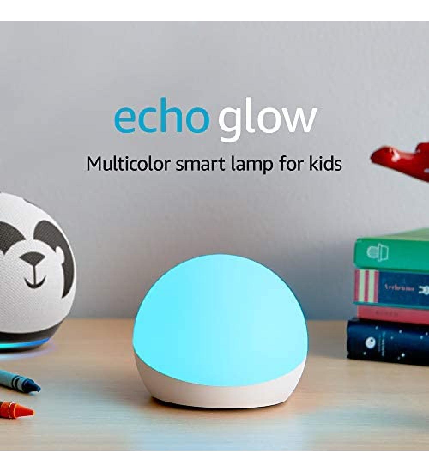 Echo Glow Multicolor Smart Lamp for Kids - Certified for Humans, Compatible with Alexa Devices - Buy Online on SooperMarket.com