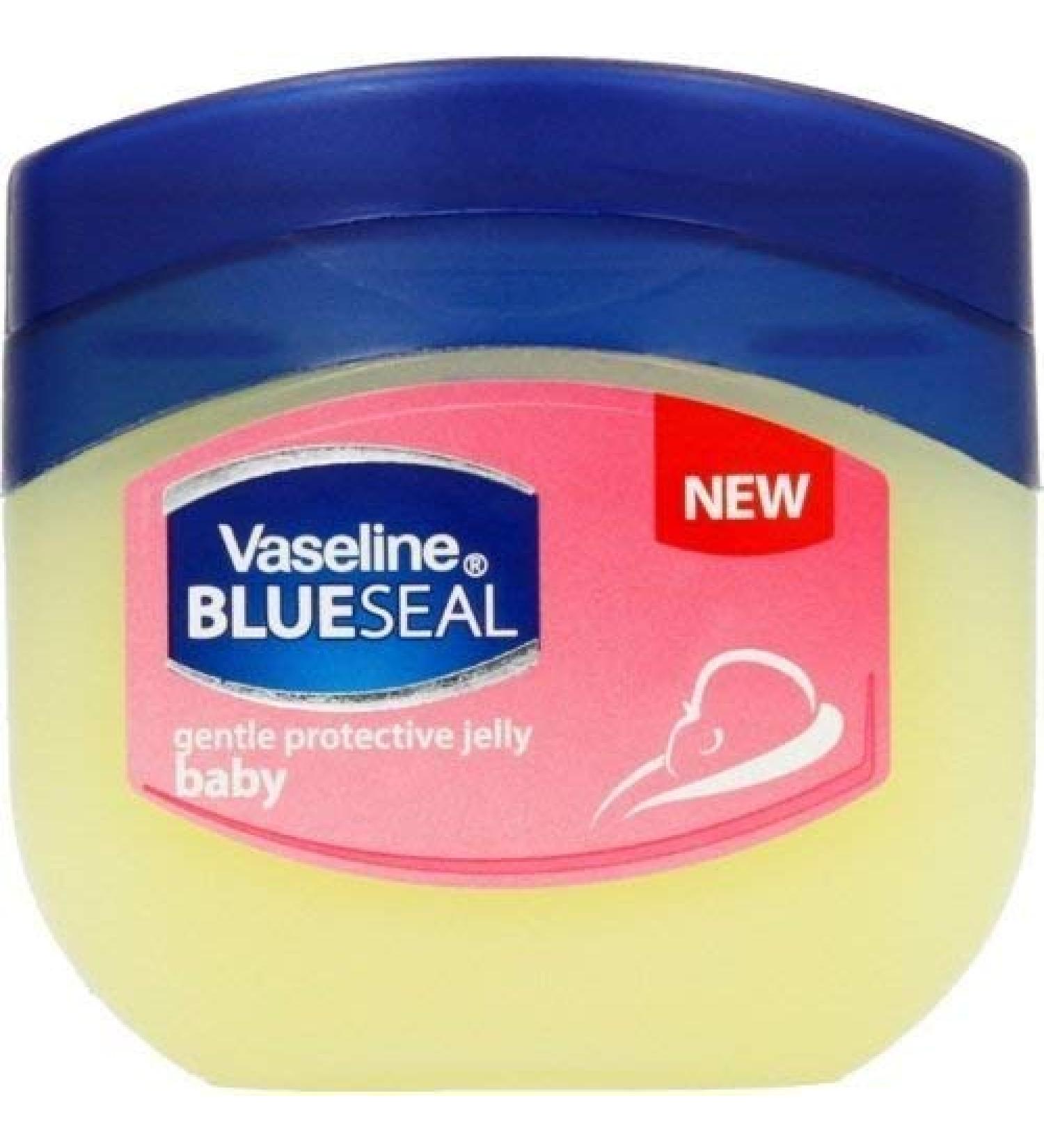 Vaseline Blueseal Gentle Protective Jelly For Baby Convenient travel Size pack - 1.7 oz (pack of 4)
