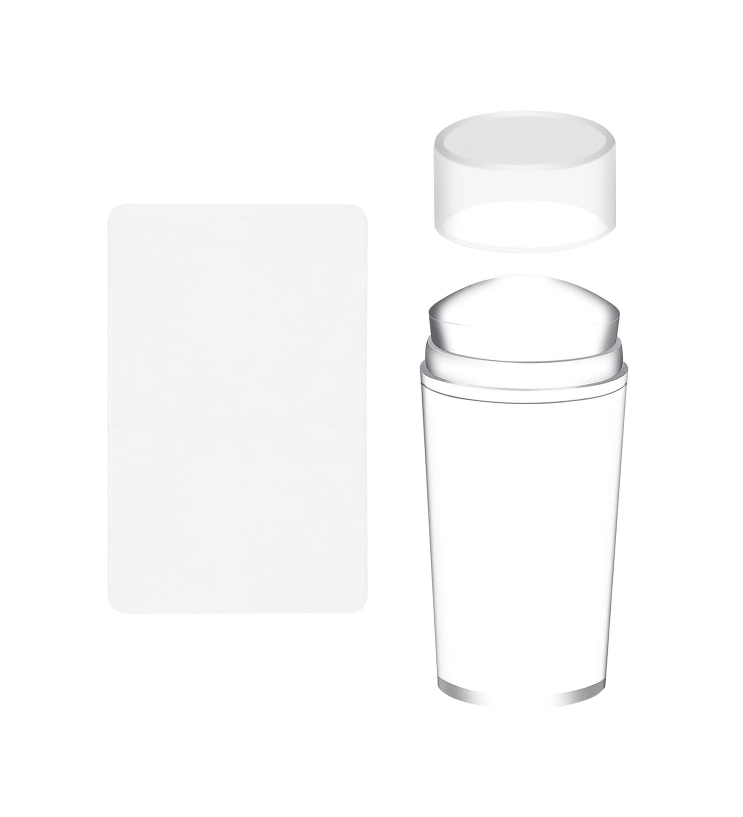 Nail Art Stamp - Transparent Soft Nail Design Tool with Cockroach Patterns for French Smile Line Manicure - Buy Online on SooperMarket.com
