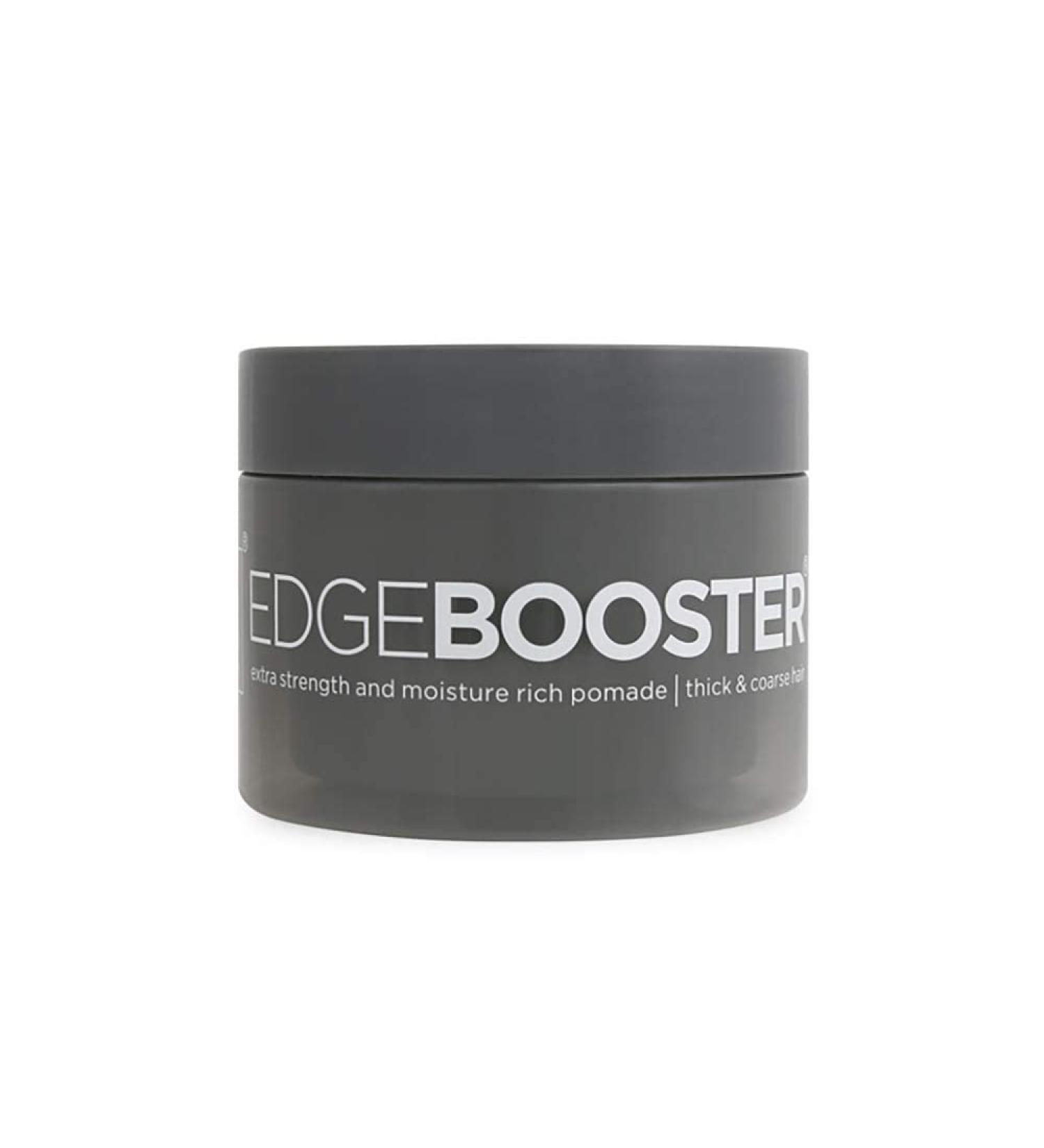 Style Factor Edge Booster Extra Strength Moisture Rich Pomade | Thick Coarse Hair (Hematite)