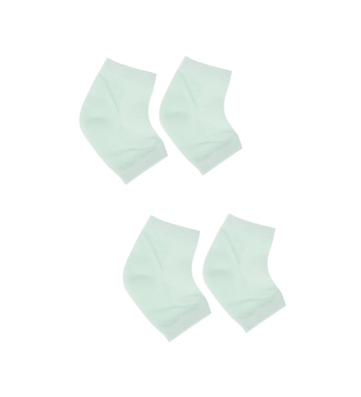 Healeved 2 Pairs Gel Socks Thick Socks Moisturizing Heel Socks Skin Heel Softener Foot Womens Socks Heel Anti-Crack Socks Plantar Sock Absorb Sweat Silicone Gel Men and Women - Buy Online on SooperMarket.com