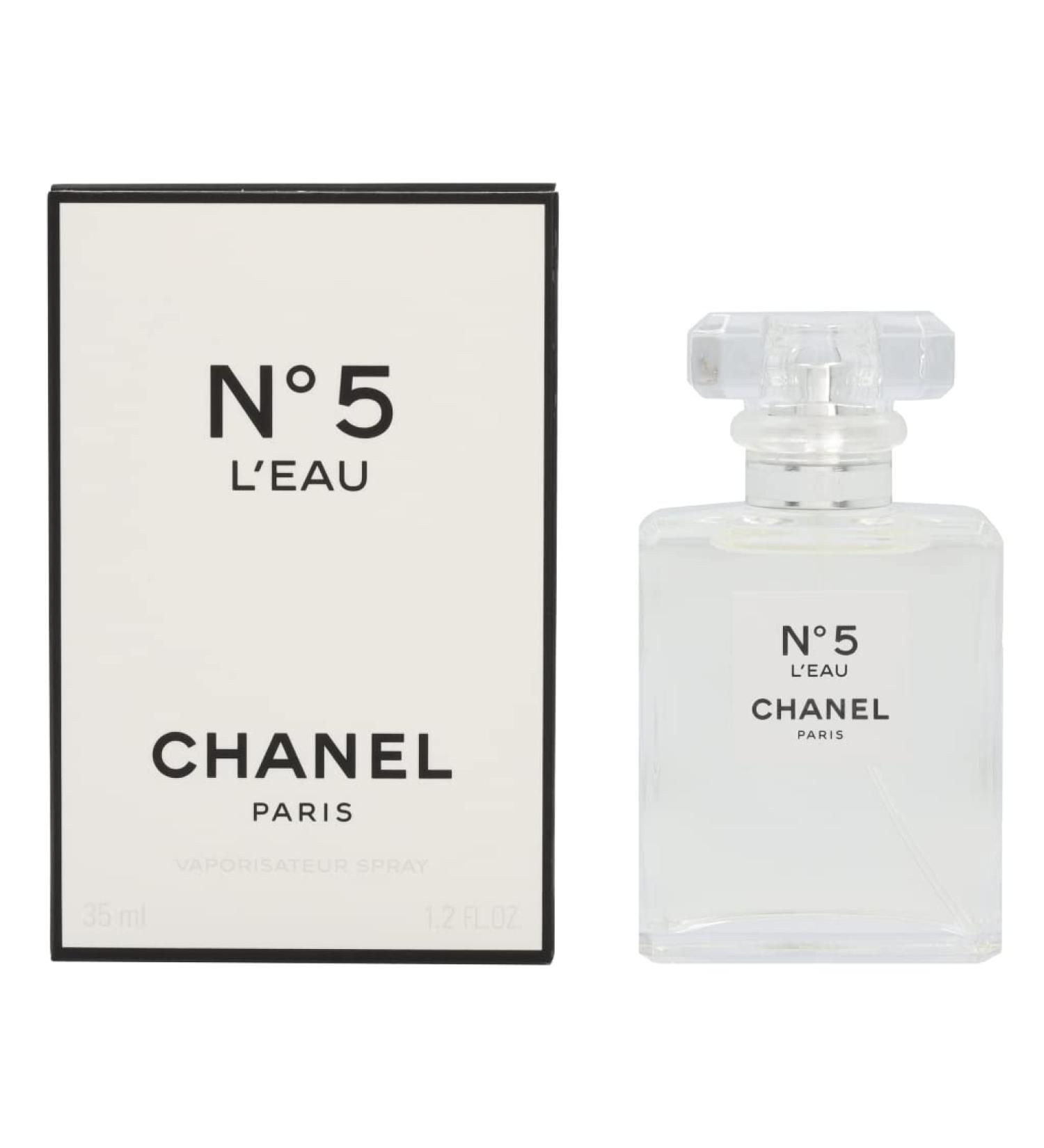 CHANEL N 5 L'EAU Eau De Toilette Spray for Women 1.2 Ounce - Buy Online on SooperMarket.com