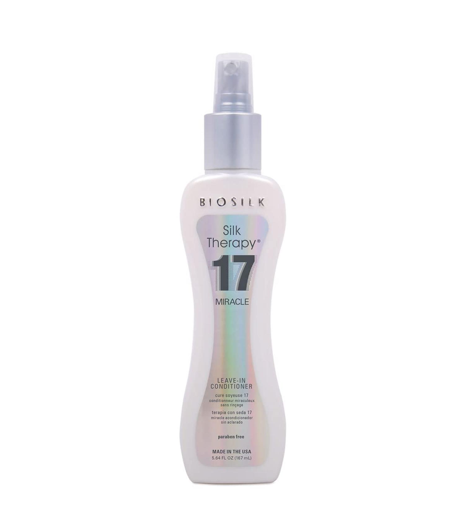 BioSilk Silk Therapy 17 Miracle Leave In Conditioner Clear 5.64 Fl Oz - Buy Online on SooperMarket.com