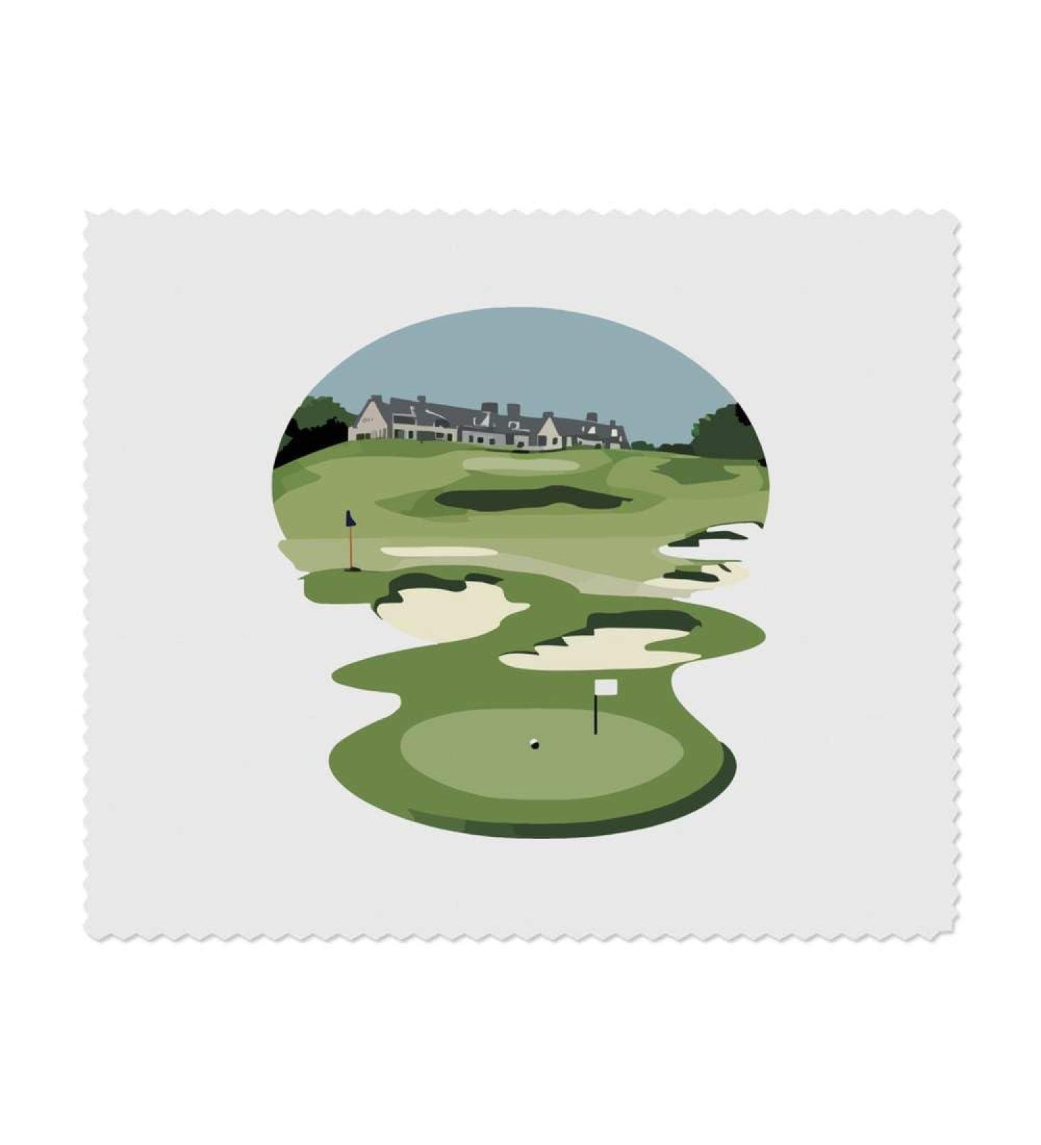 Buy 2 x Golf Course Microfiber Cleaning Cloths for Glasses - Superior Lens Care - Buy Online on SooperMarket.com