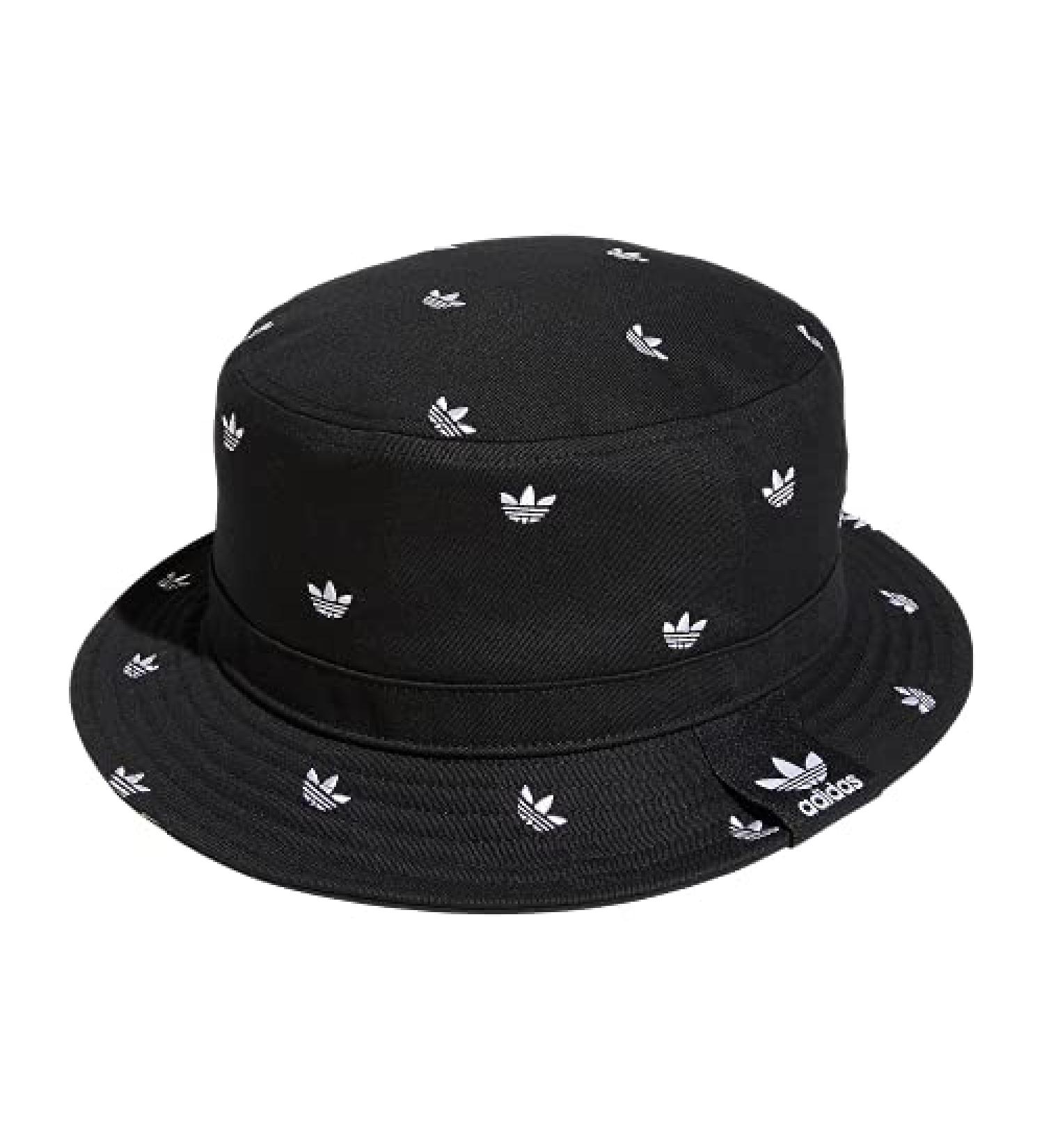 adidas Originals AOP Trefoil Bucket Hat - Unisex, One Size, Black/White - Buy Online on SooperMarket.com