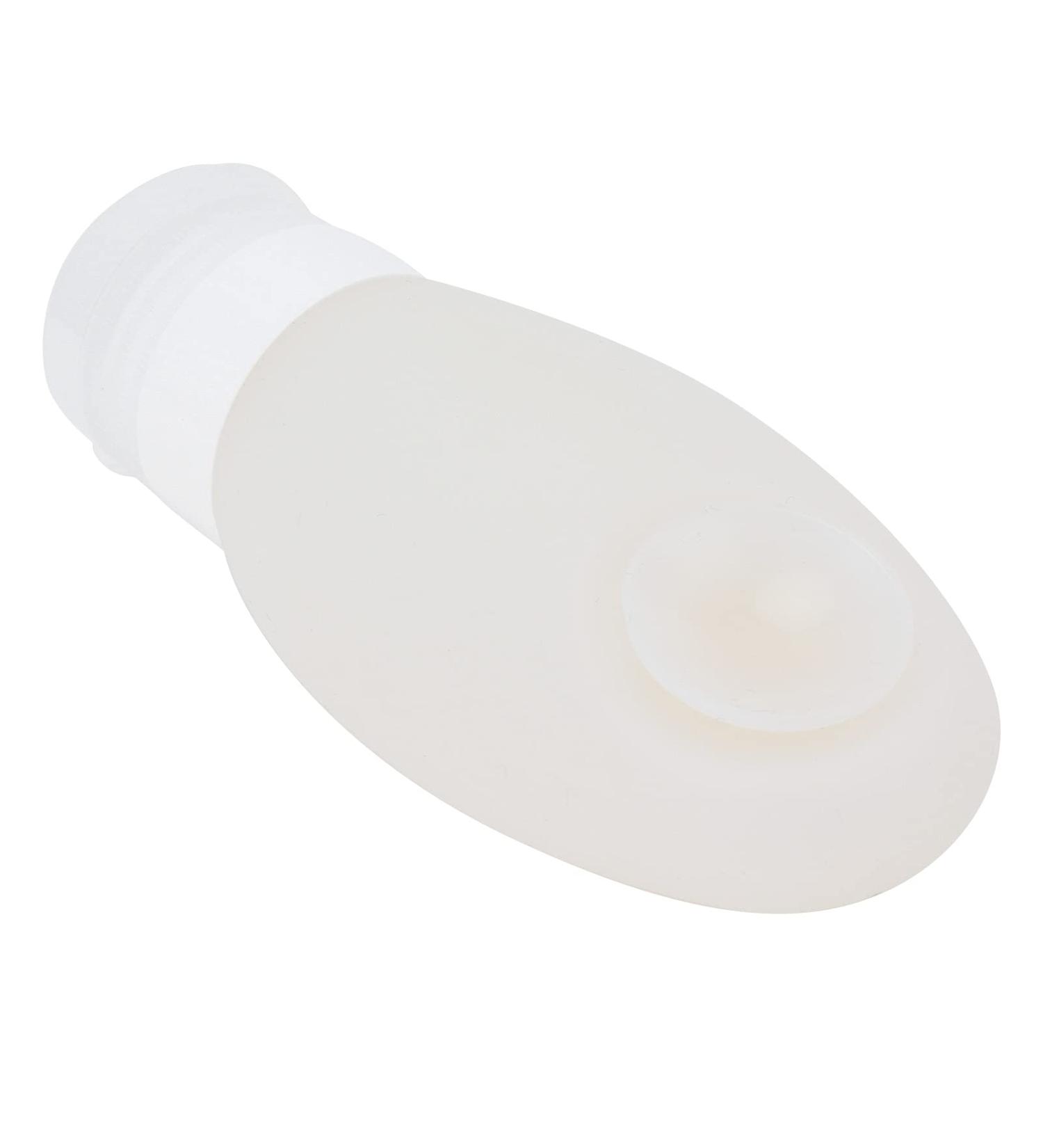 Zerodis Portable Silicone Cosmetic Storage Bottle for Outdoor Travel - Lightweight and Shampoo Bottle for Camping (White) - Buy Online on SooperMarket.com
