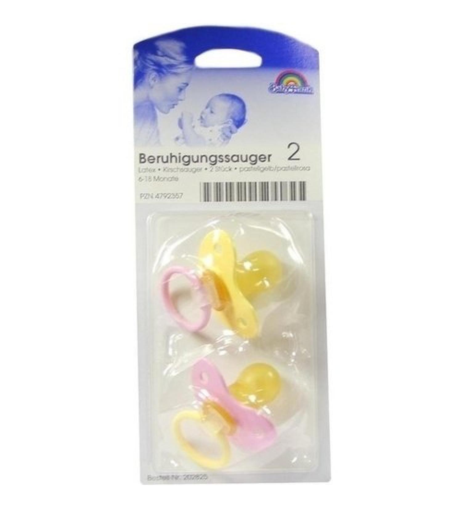 Pacifier Cherry Lat.6-18 M Past.gb.r. 2 pcs