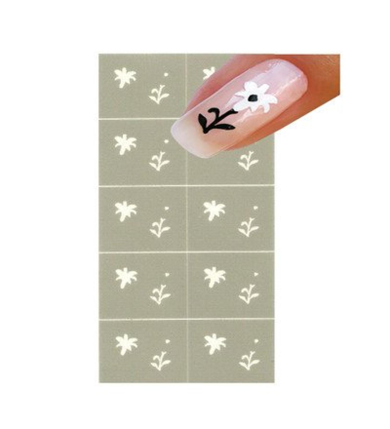 Magic Items Nail Art Nail Polish Stencil Nail Art #NDS0002