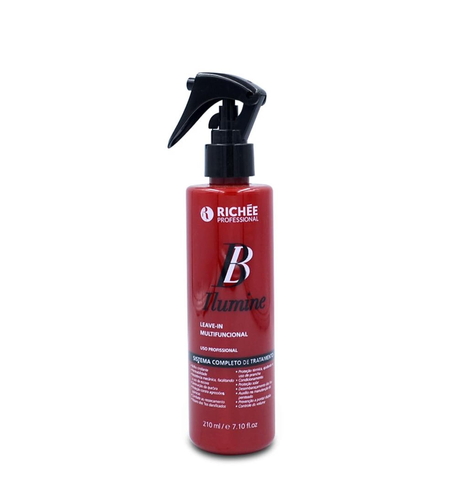 Rich e Professional | BB Ilumine Multifunctional Leave in Treatment Hair Spray | 210 ml / 7.1 fl/oz. - Buy Online on SooperMarket.com