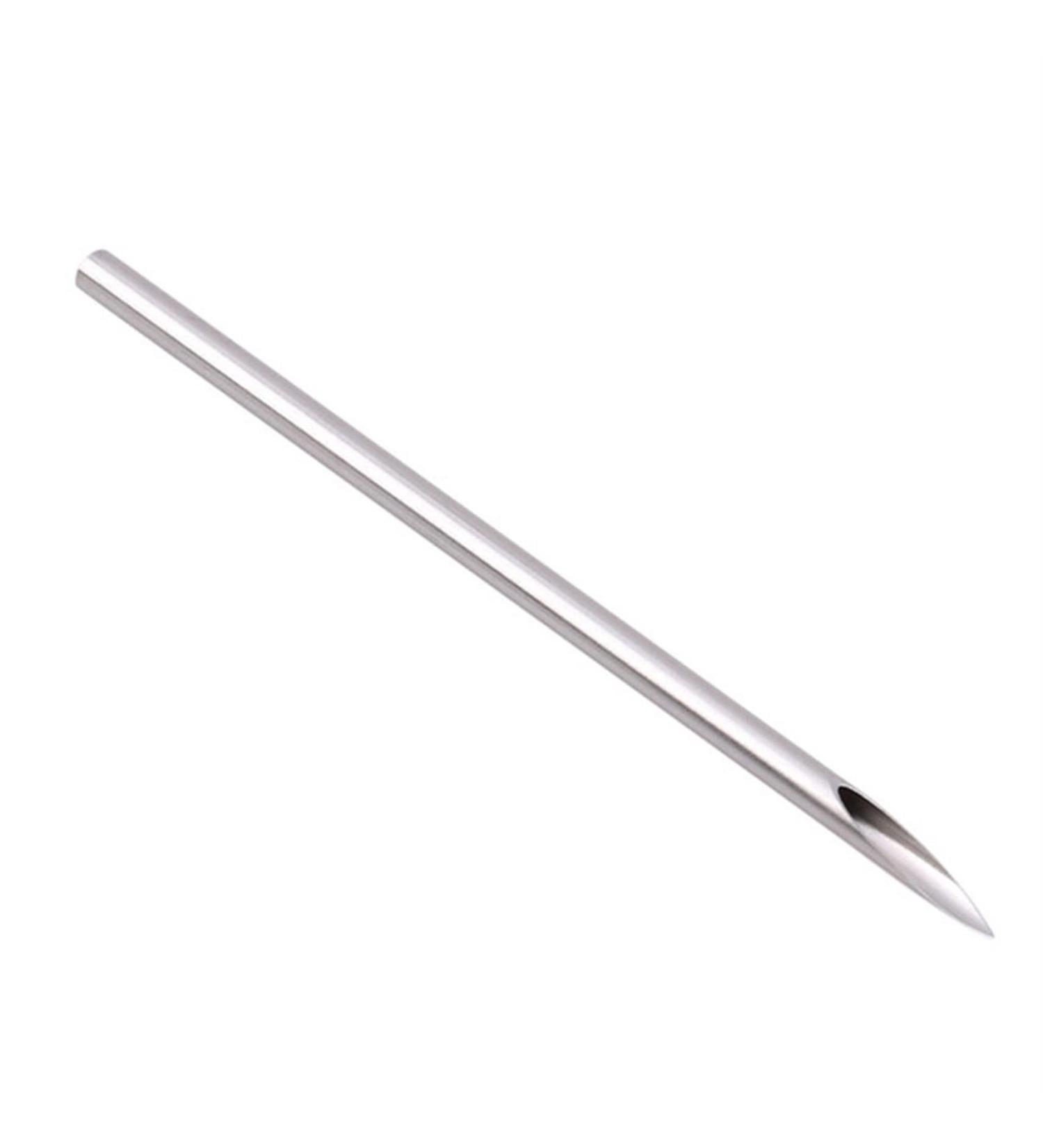 XUEQI 10pcs Stainless Steel Piercing Needles - Ear Nose Navel Nipple Lip - 1mm Diameter - Buy Online on SooperMarket.com