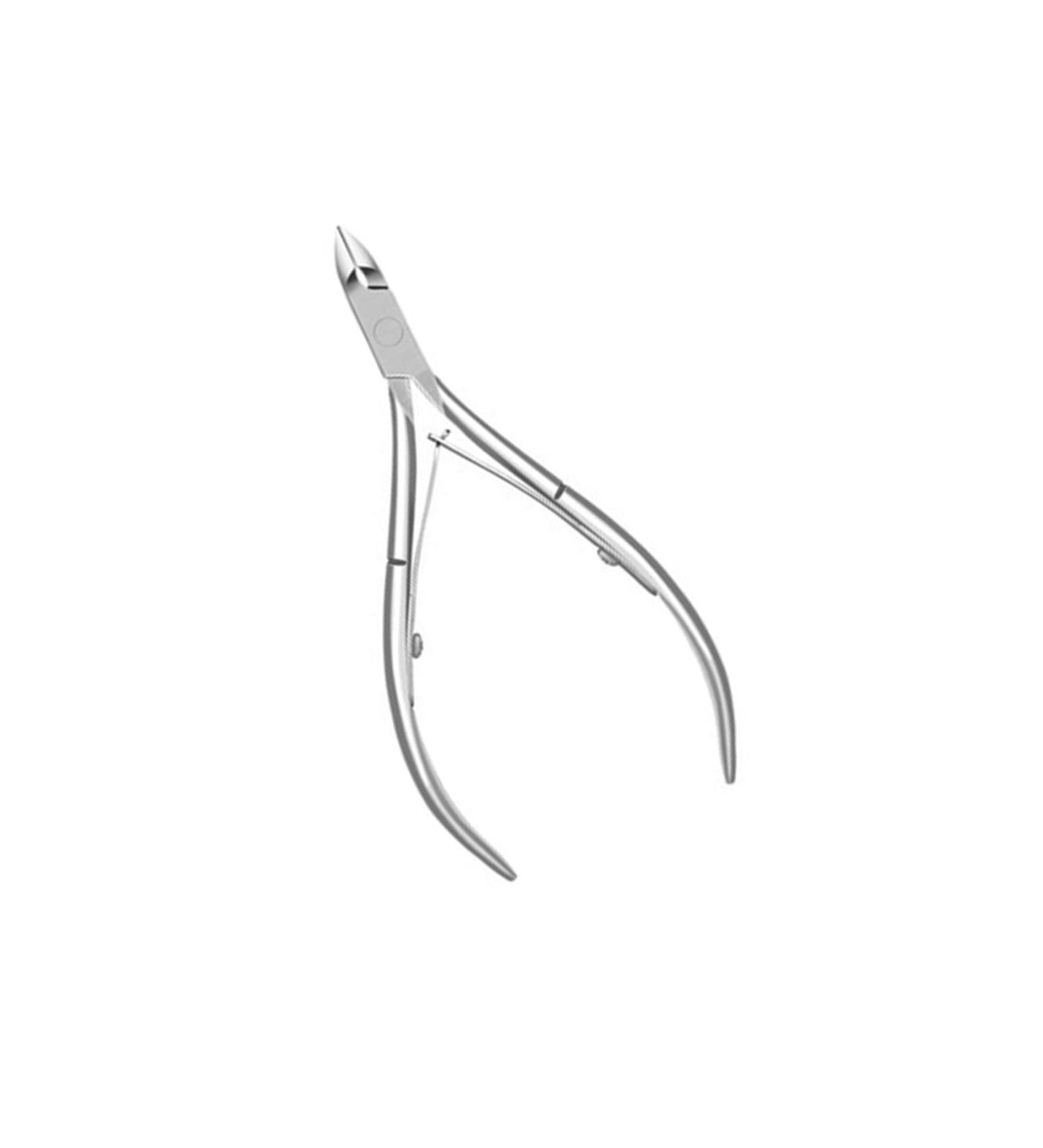 Buy Angelkiss MJQ WXL-05 Nail Skin Pliers & Cuticle Scissors - Professional Stainless Steel Nail Clipper for Fingernails & Toenails - Double Spring Design - Silver - Buy Online on SooperMarket.com