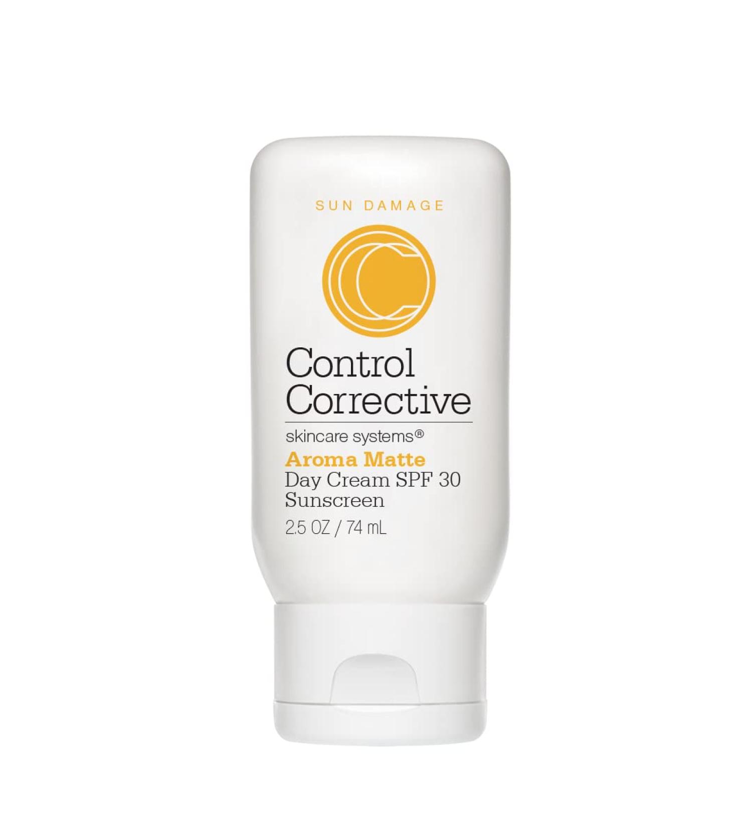 CONTROL CORRECTIVE Aroma Matte Day Cream SPF 30 - Non-Comedogenic Fast-Absorbing Vitamin C Full Spectrum Sun Protection Green Tea - 2.5 Oz - Shop Internationally - Buy Online on SooperMarket.com