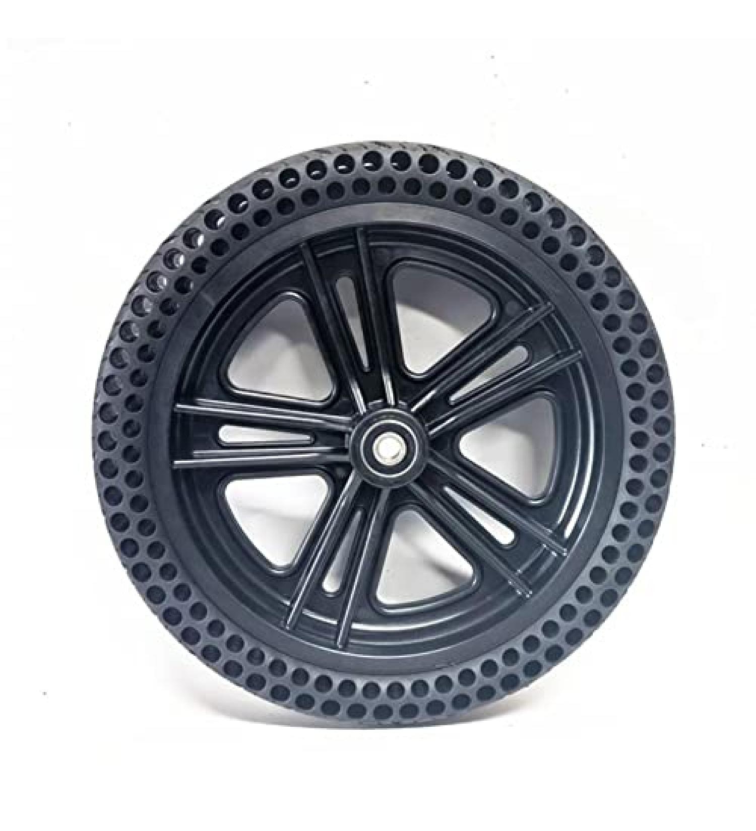 Wheelchair Front Wheel 12 1/2X2 1/4 (62-203) Wheelchair Front Wheel Replacement Wheel Electric Wheelchair Accessories Rubber Solid Drive Wheel 12" Honeycomb Fronter/(1 Count) - Buy Online on SooperMarket.com