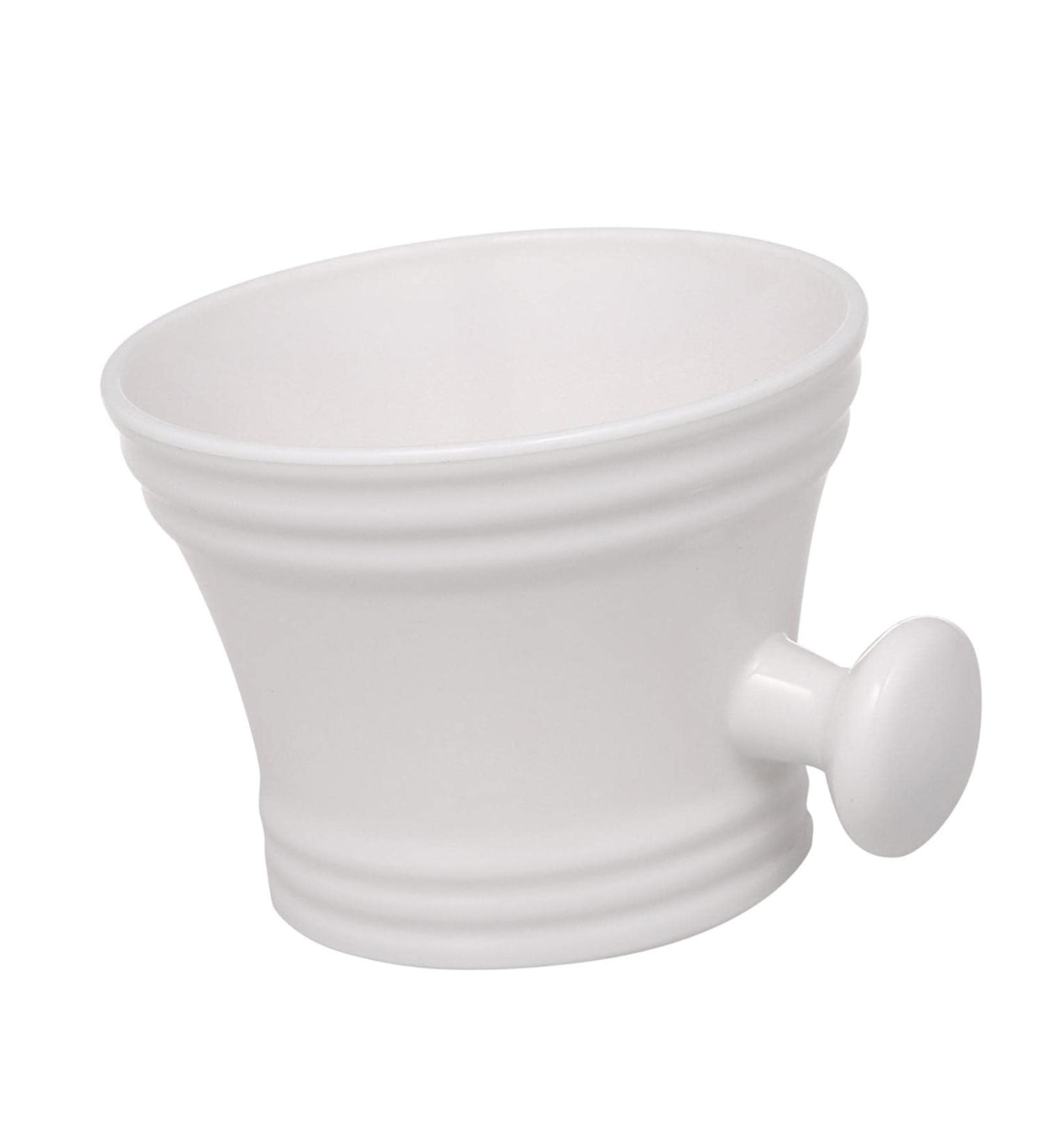 Colcolo Traditional Shaving Mug with Handle - Wide Mouth Soap Cream Bowl | Ideal Beard Shaving Tool Gift - Buy Online on SooperMarket.com