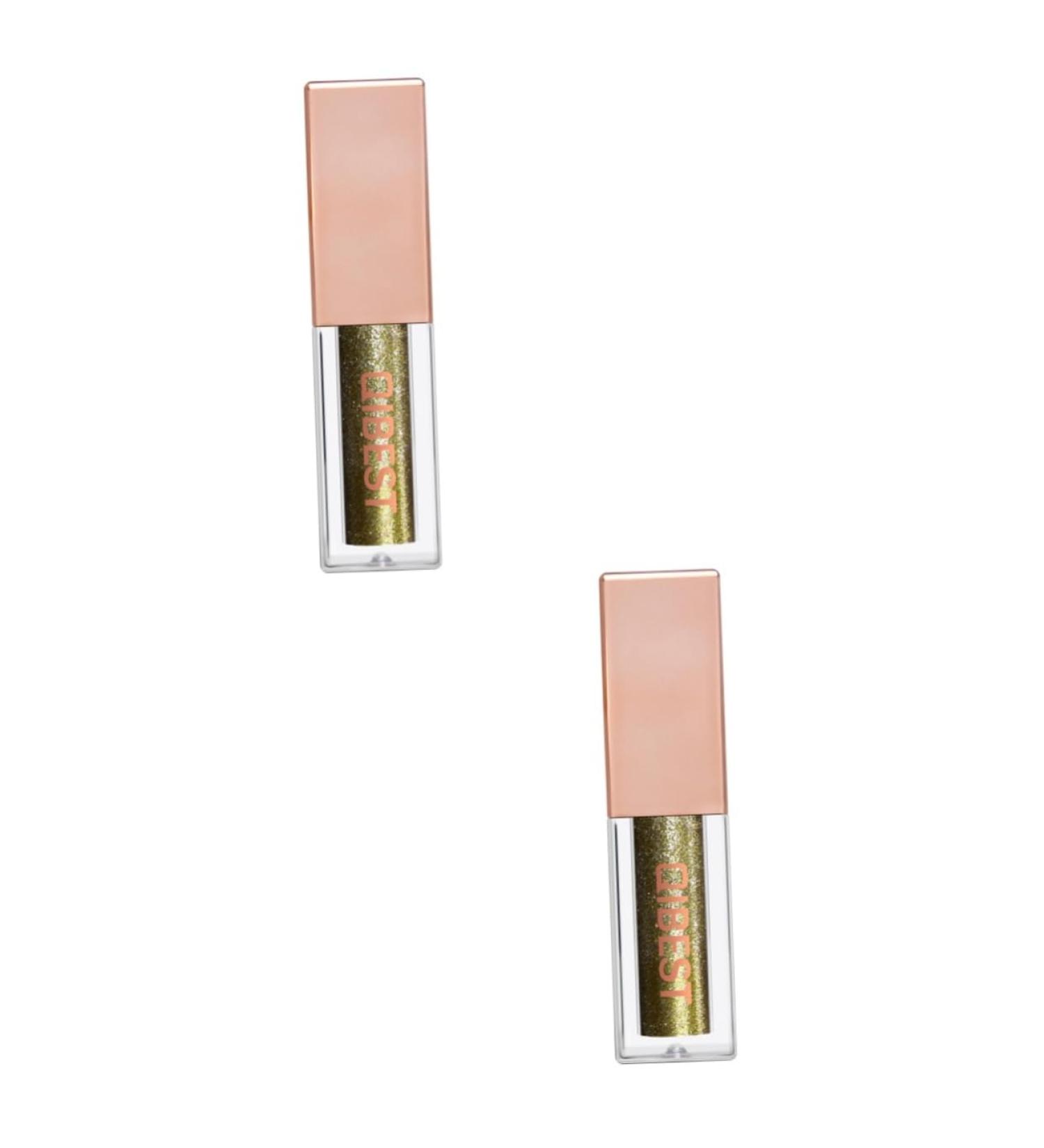 Healeved 2 Pcs Pearlescent Liquid Eye Shadow Metallic Eye Makeup Liquid - Buy Online on SooperMarket.com