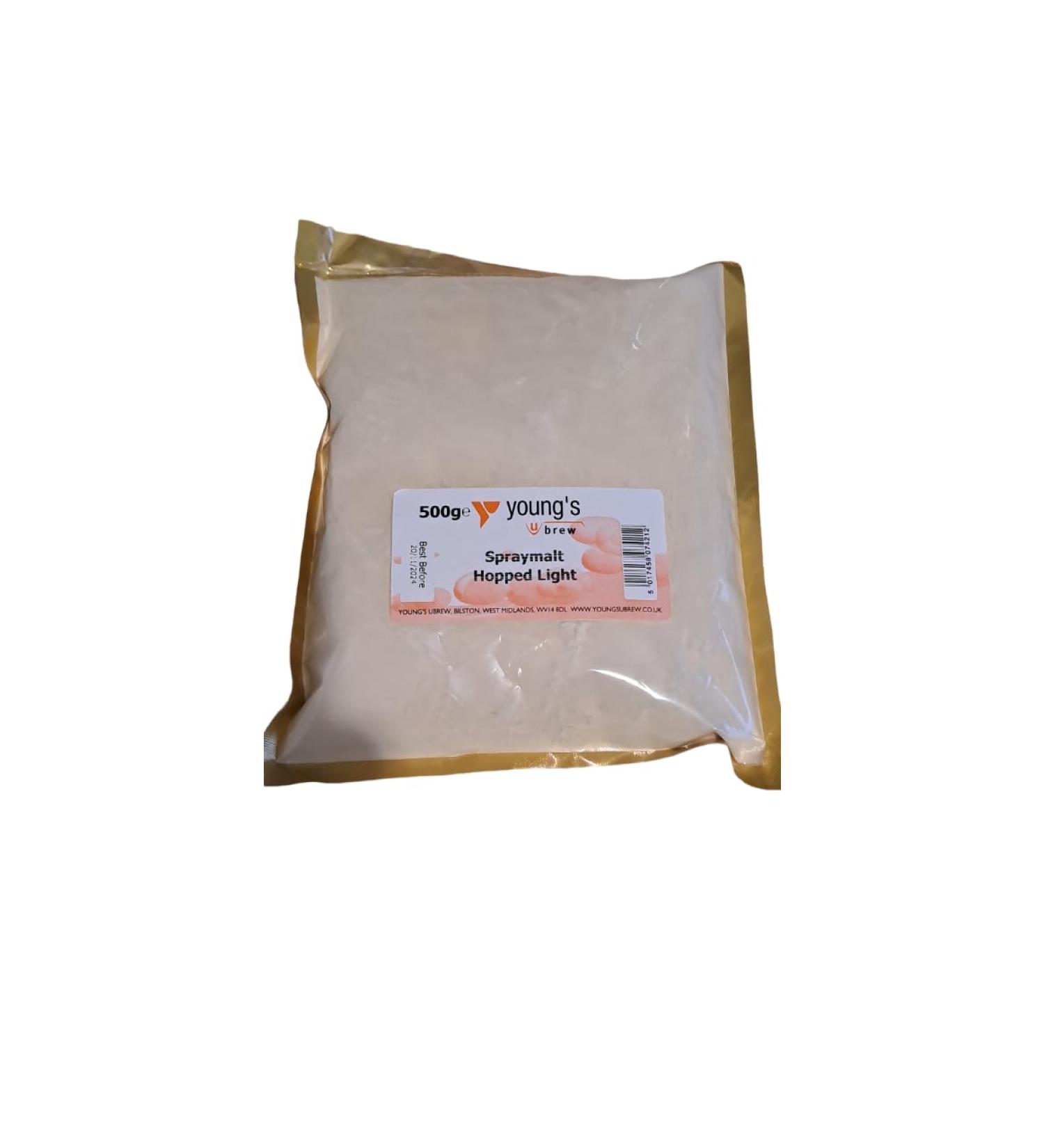 Youngs Light Dry Spray malt Extract (DME) - lightly hopped - 500g