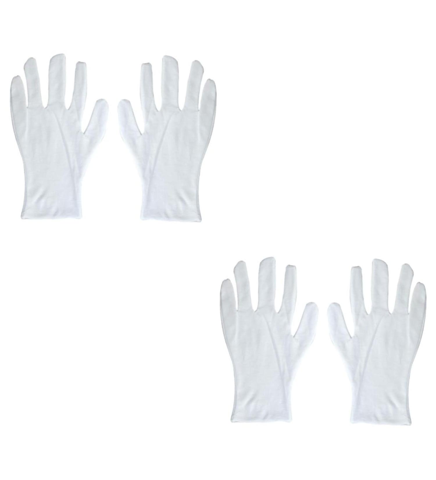 FRCOLOR 12 Pairs Cotton Gloves Factory Gloves Cotton Gloves Work White Extend - Buy Online on SooperMarket.com